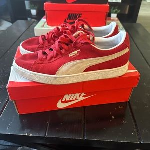 Puma suede size 10